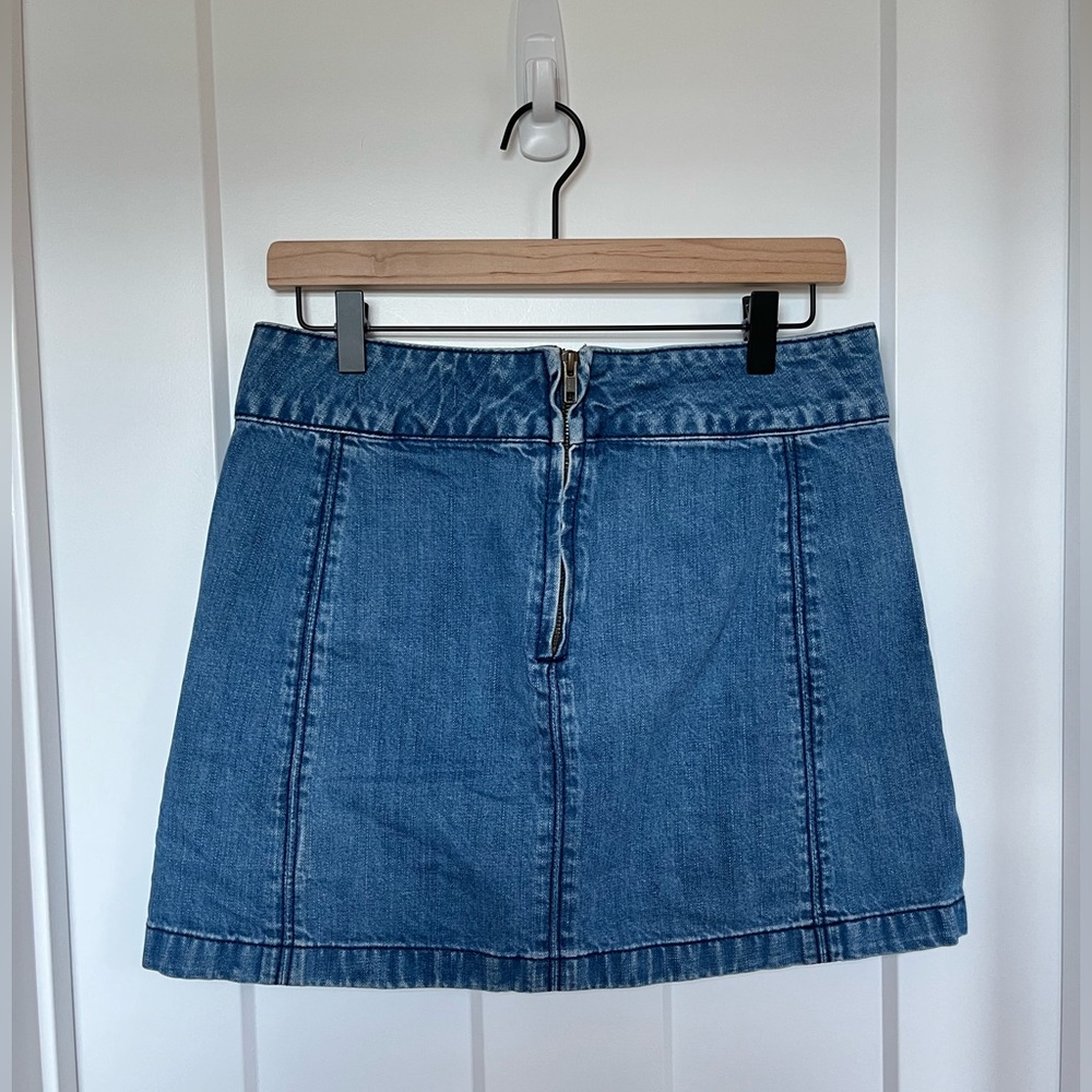 Free People Denim Skirt